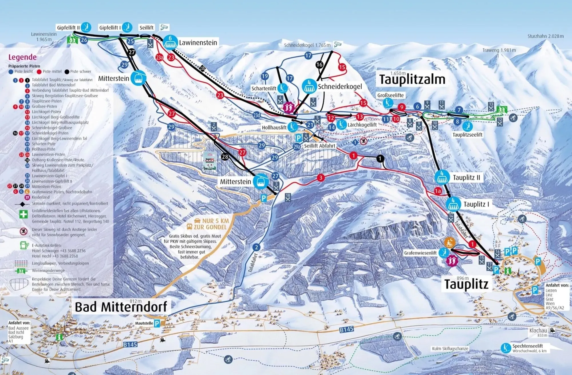 Skigebied: Tauplitz