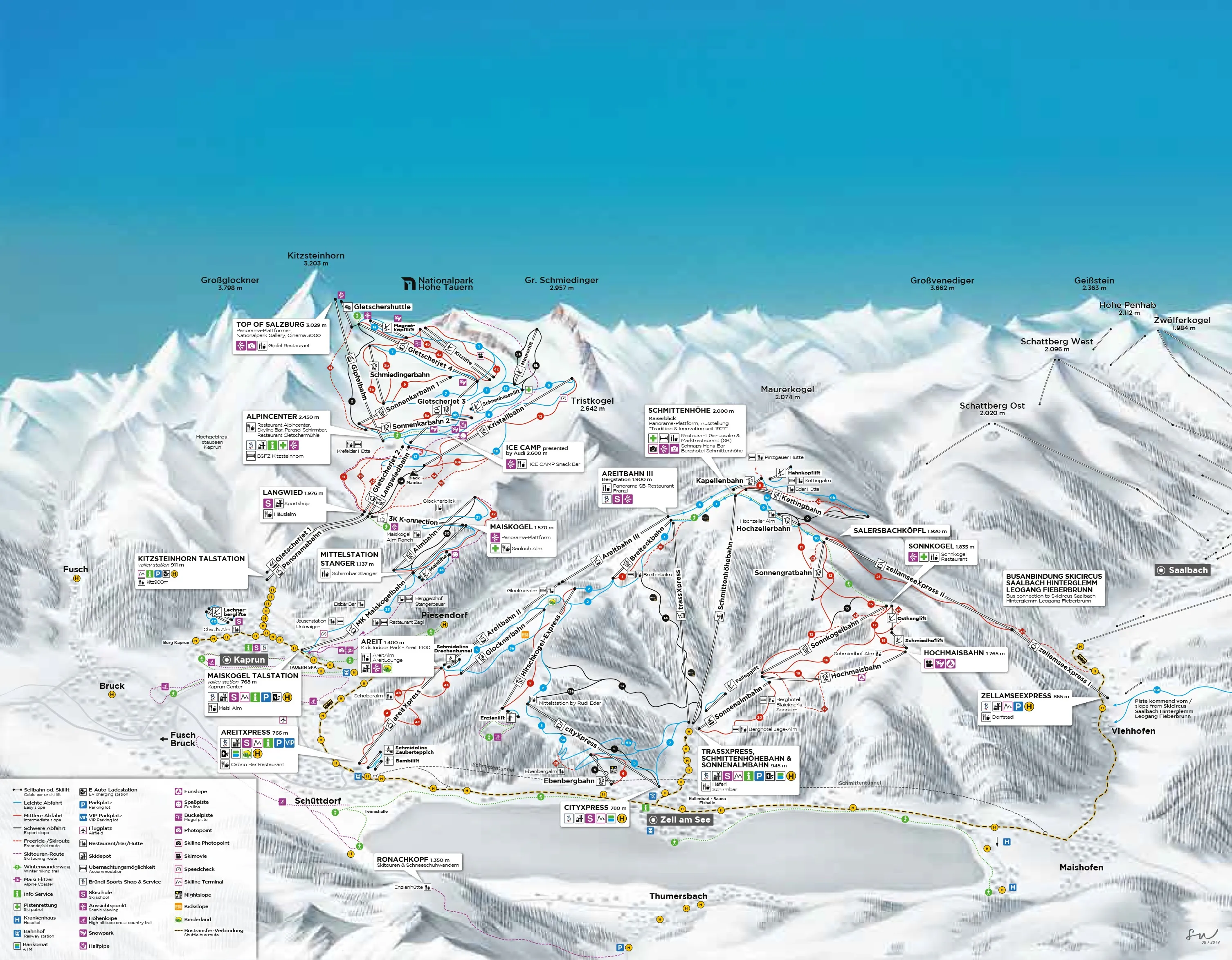 Skigebied: Zell am See