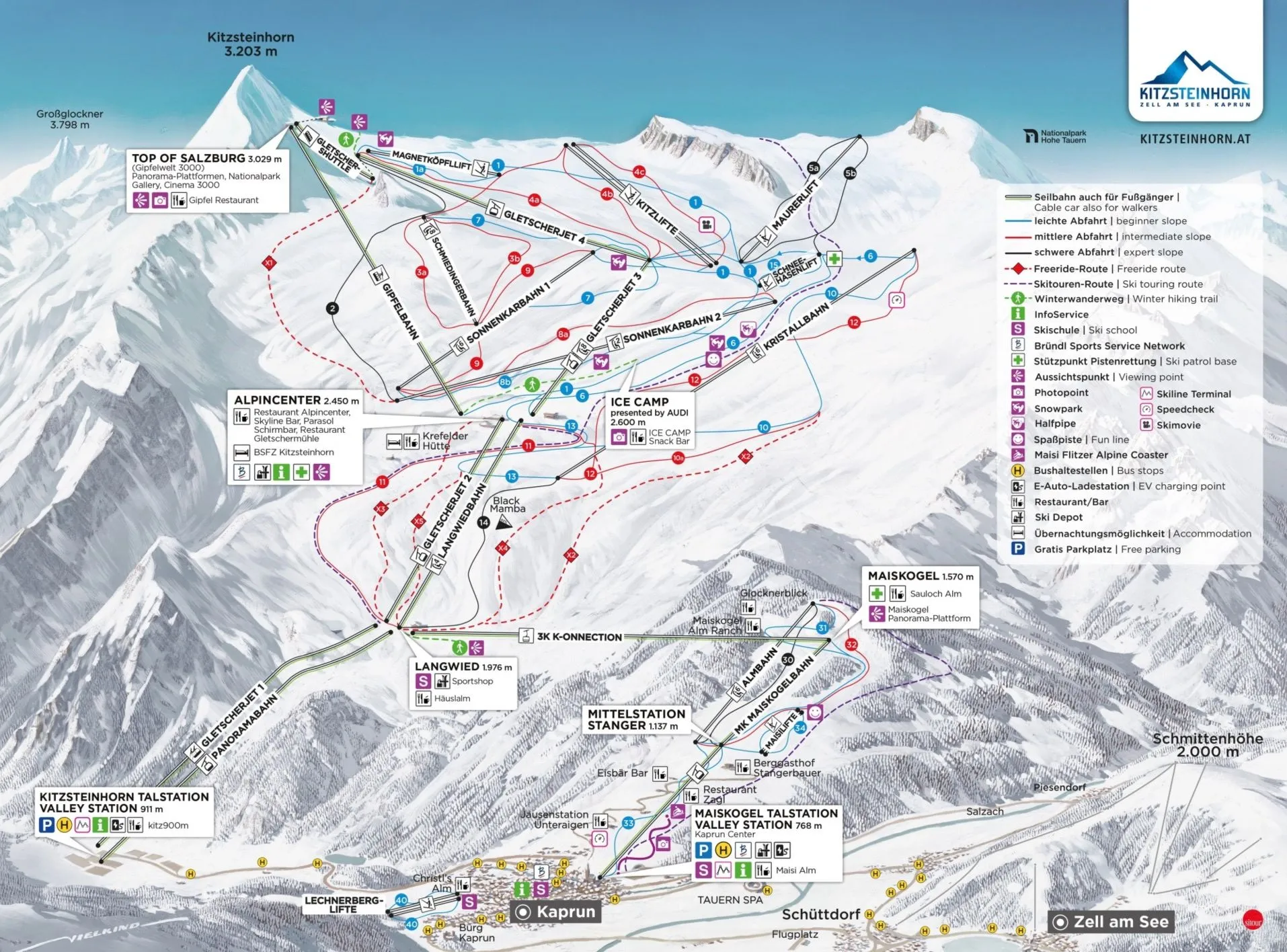 Skigebied: Kaprun